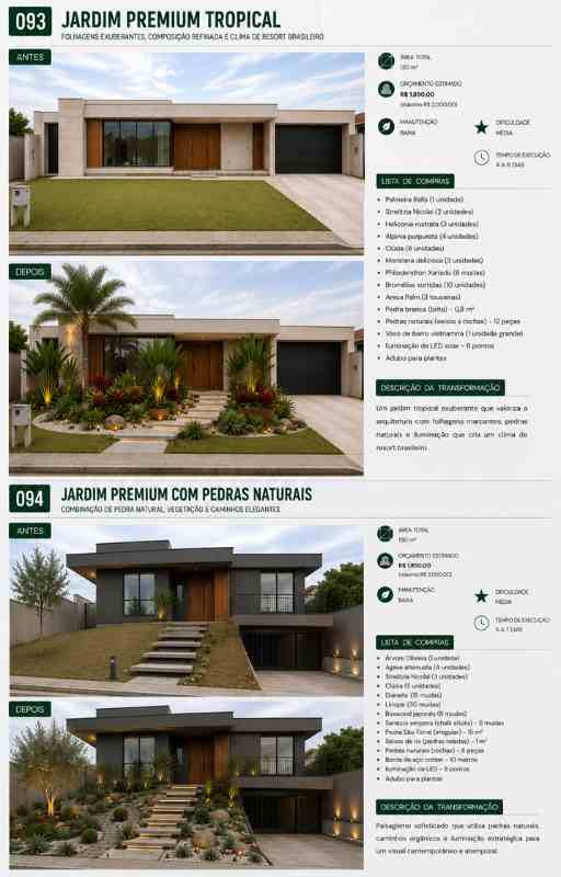 Projeto de jardim 14