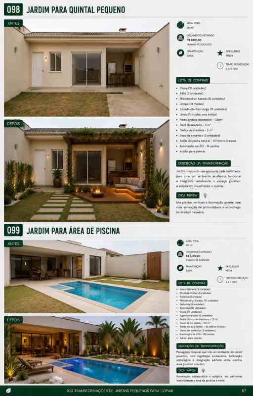 Projeto de jardim 17