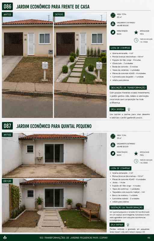 Projeto de jardim 19