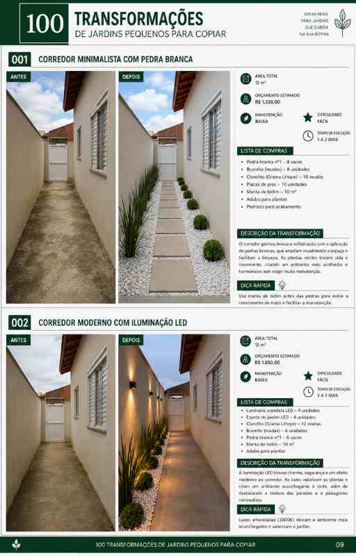 Projeto de jardim 20
