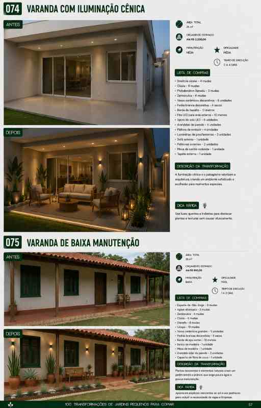 Projeto de jardim 9